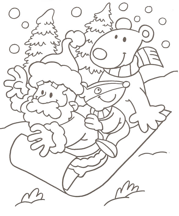 57 Colouring Pages Christmas Free For Free